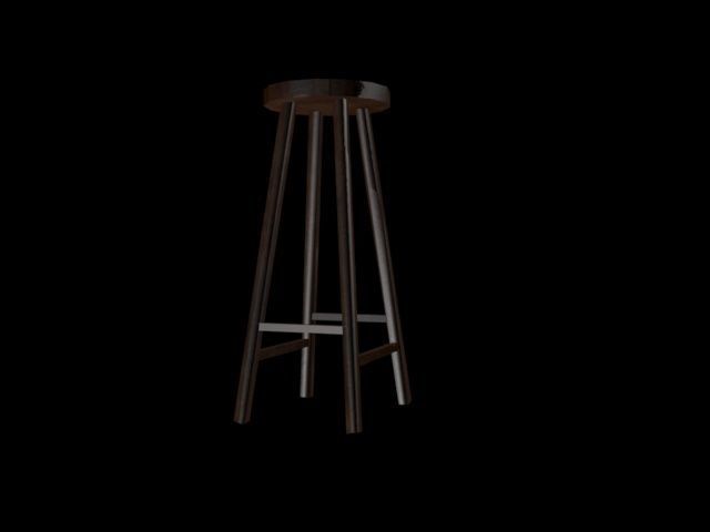 Seating and Table Bundle - 19 Models Low-poly 3D model_8
