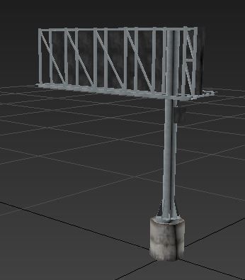 Sign Bundle - 25 Models Low-poly 3D model_8