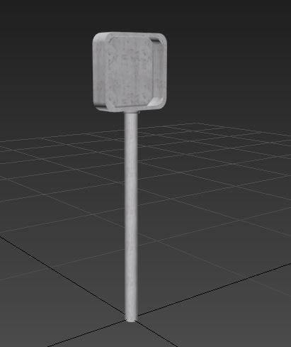 Sign Bundle - 25 Models Low-poly 3D model_47