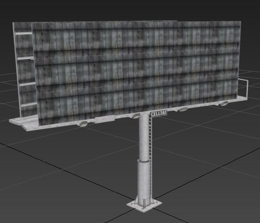 Sign Bundle - 25 Models Low-poly 3D model_21