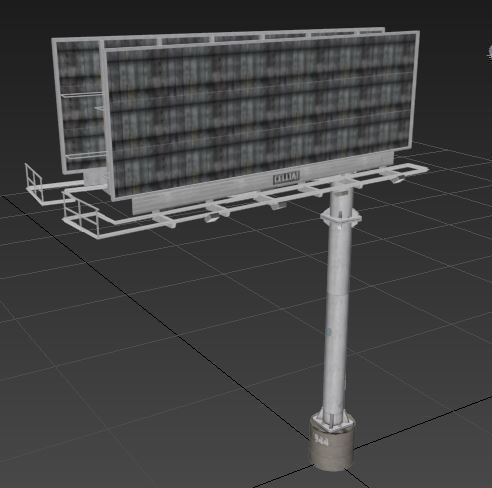 Sign Bundle - 25 Models Low-poly 3D model_36