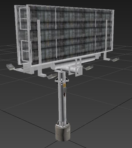 Sign Bundle - 25 Models Low-poly 3D model_26