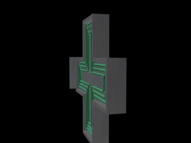 Sign Bundle - 25 Models Low-poly 3D model_44