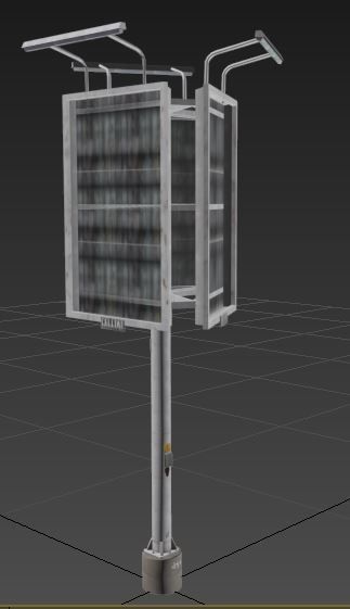 Sign Bundle - 25 Models Low-poly 3D model_25