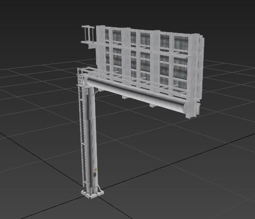 Sign Bundle - 25 Models Low-poly 3D model_22