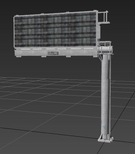 Sign Bundle - 25 Models Low-poly 3D model_23