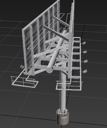 Sign Bundle - 25 Models Low-poly 3D model_37