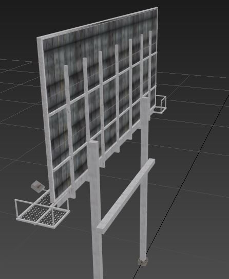 Sign Bundle - 25 Models Low-poly 3D model_35