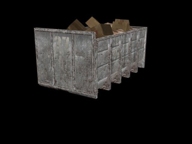 Skip Pack - 10 Models Low-poly 3D model_14