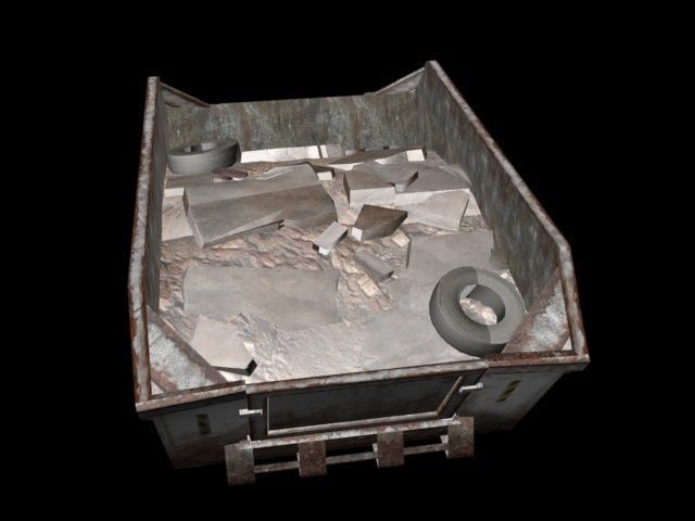 Skip Pack - 10 Models Low-poly 3D model_19