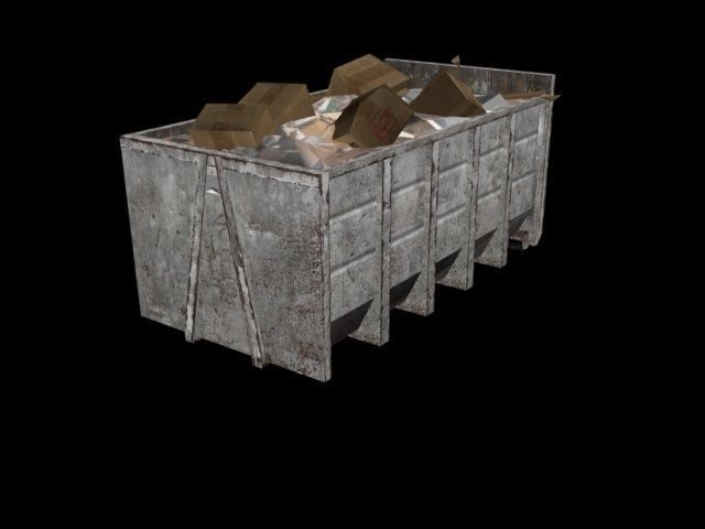 Skip Pack - 10 Models Low-poly 3D model_12