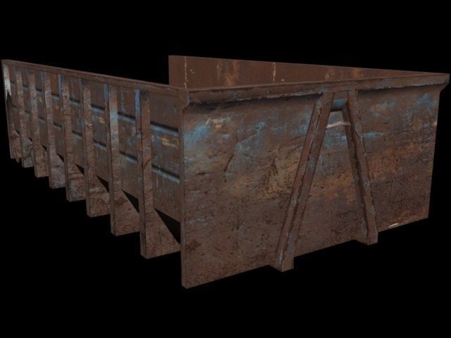 Skip Pack - 10 Models Low-poly 3D model_3