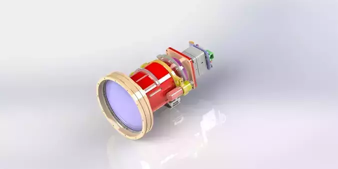The internal mechanism of the lens