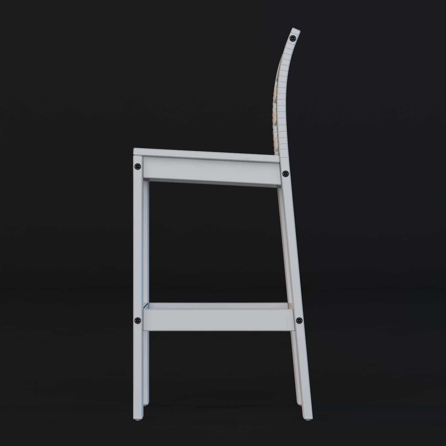 Applaro Bar Stool 3D model_3