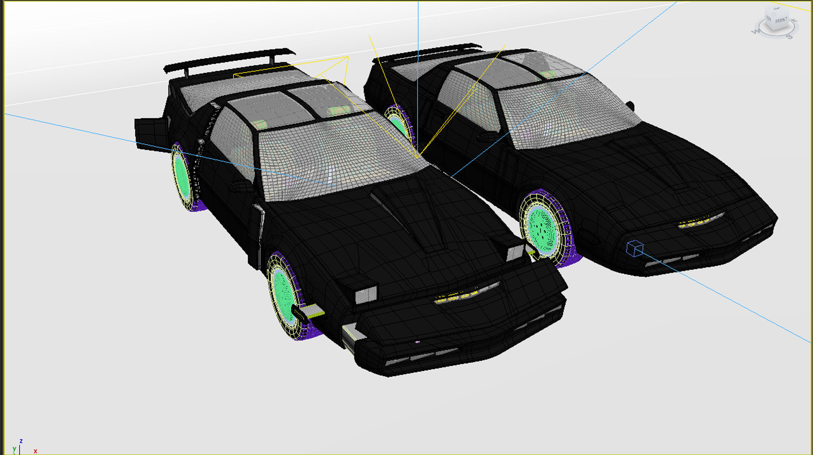 Knight Rider Car 3D model_10