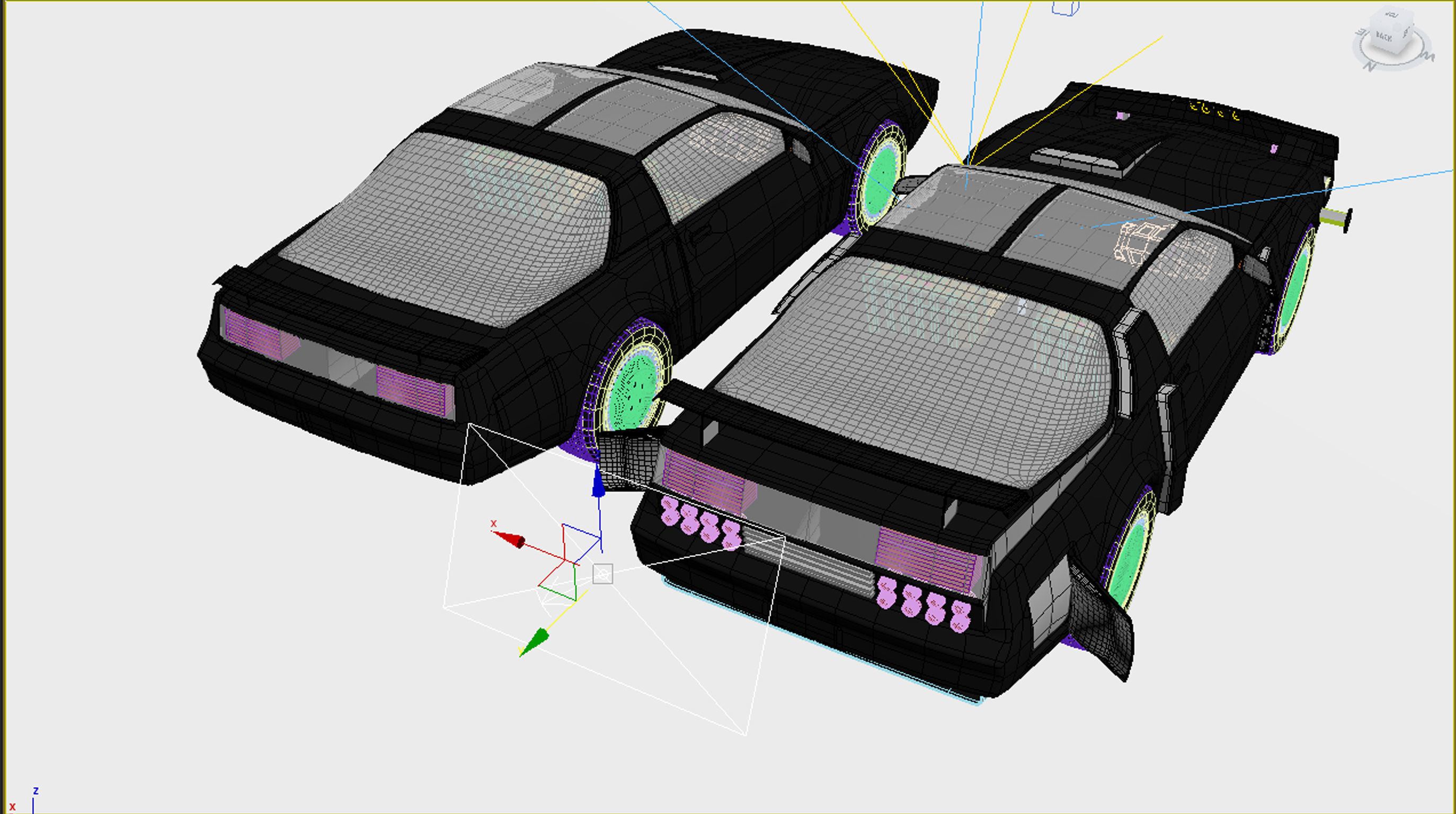 Knight Rider Car 3D model_11