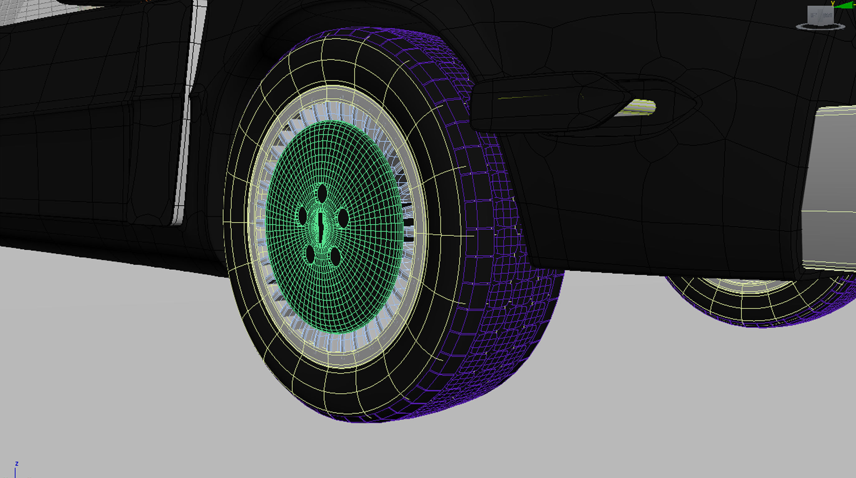 Knight Rider Car 3D model_12