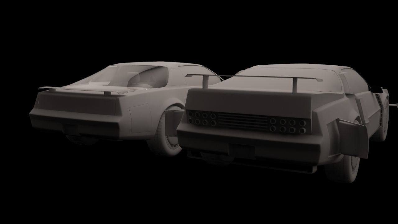 Knight Rider Car 3D model_7