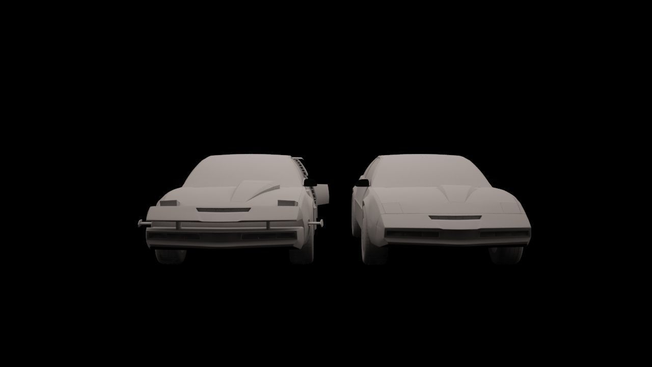 Knight Rider Car 3D model_6