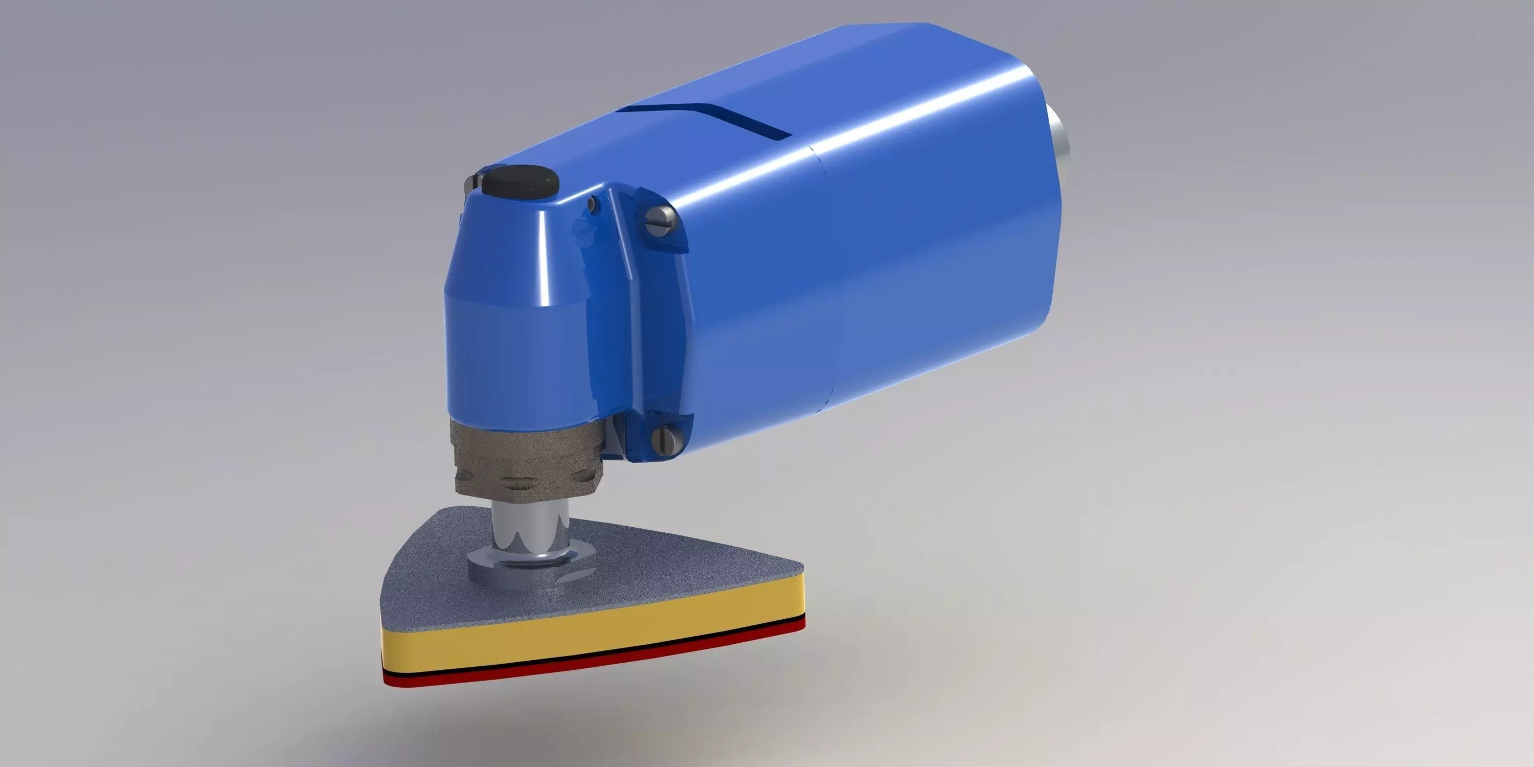 Sander polishing machine Free 3D model_0