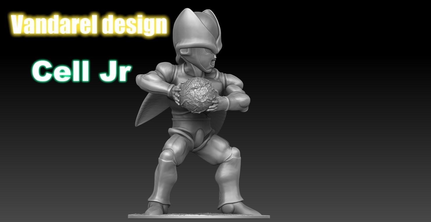 Cell Jr 3D Printing Model 3D print model_4