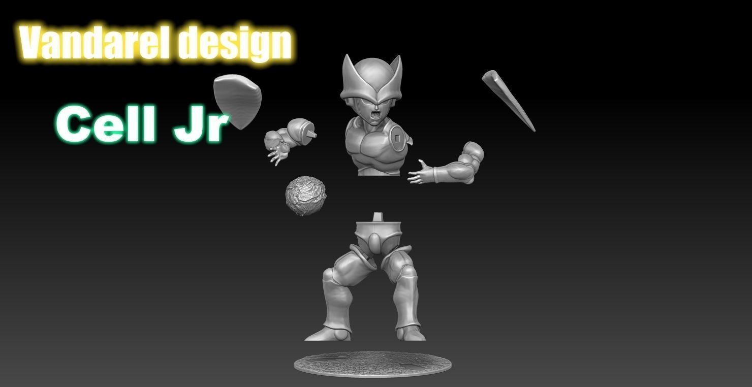 Cell Jr 3D Printing Model 3D print model_3