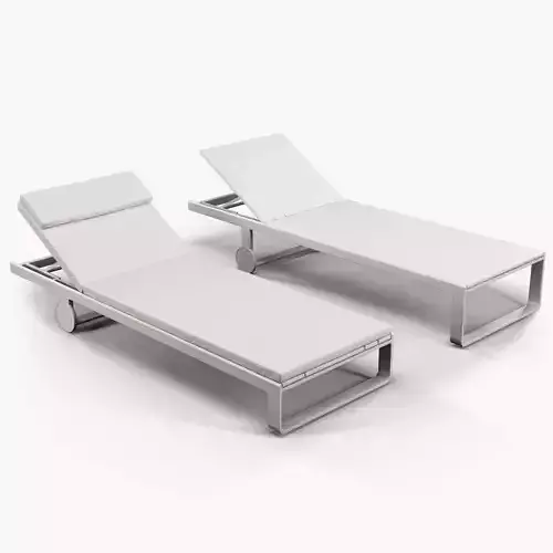 Gandia Blasco Flat chaise longue
