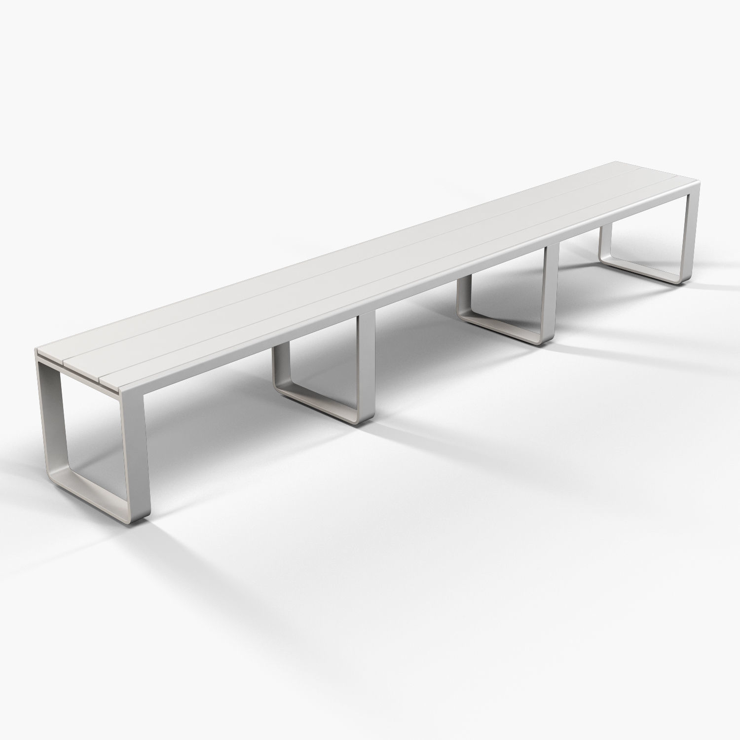 Gandia Blasco Flat bench 3D model_8