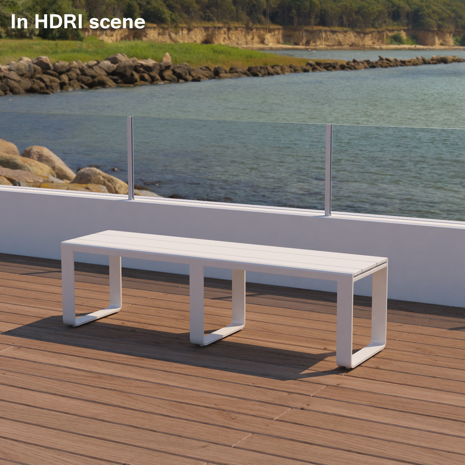 Gandia Blasco Flat bench 3D model_15
