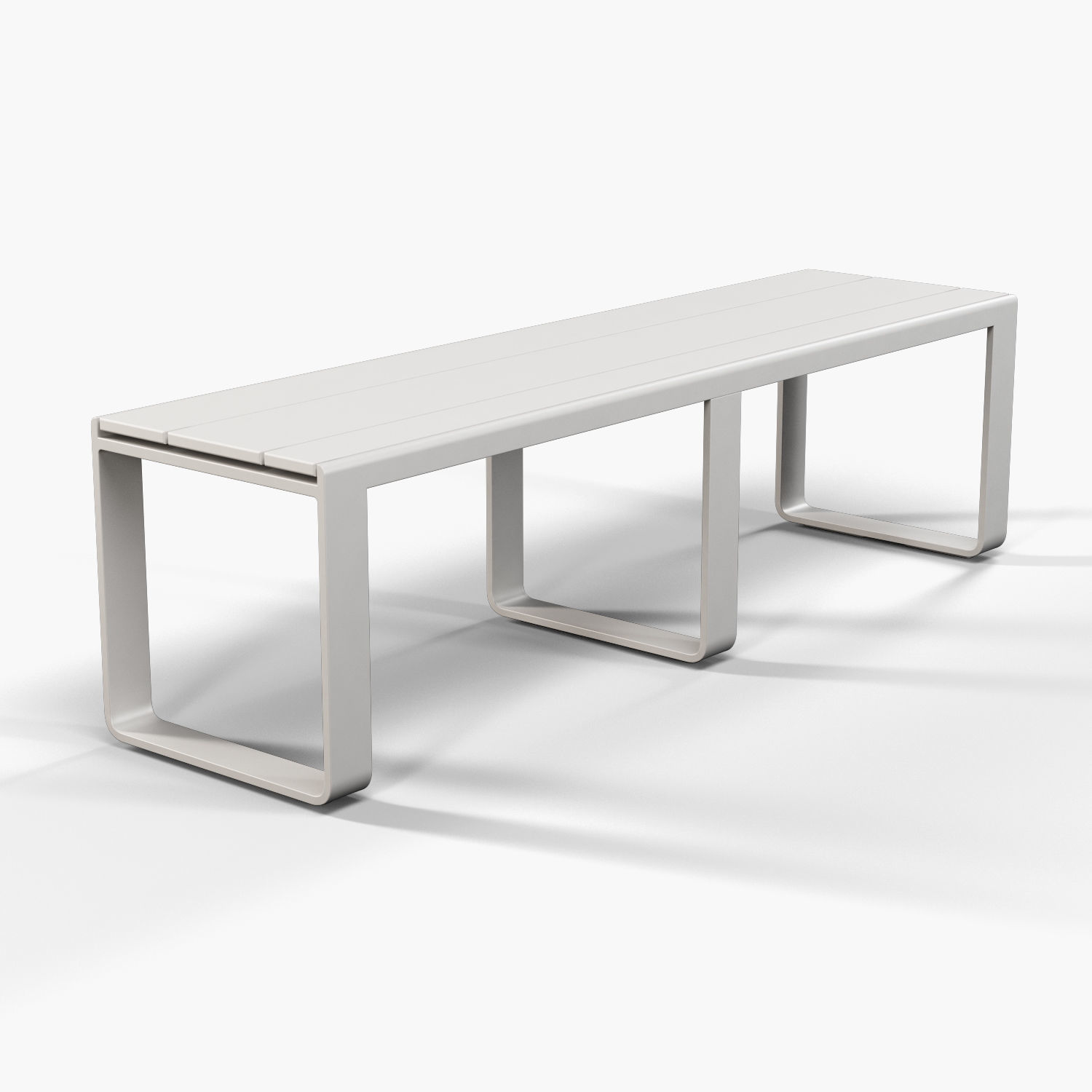 Gandia Blasco Flat bench 3D model_3