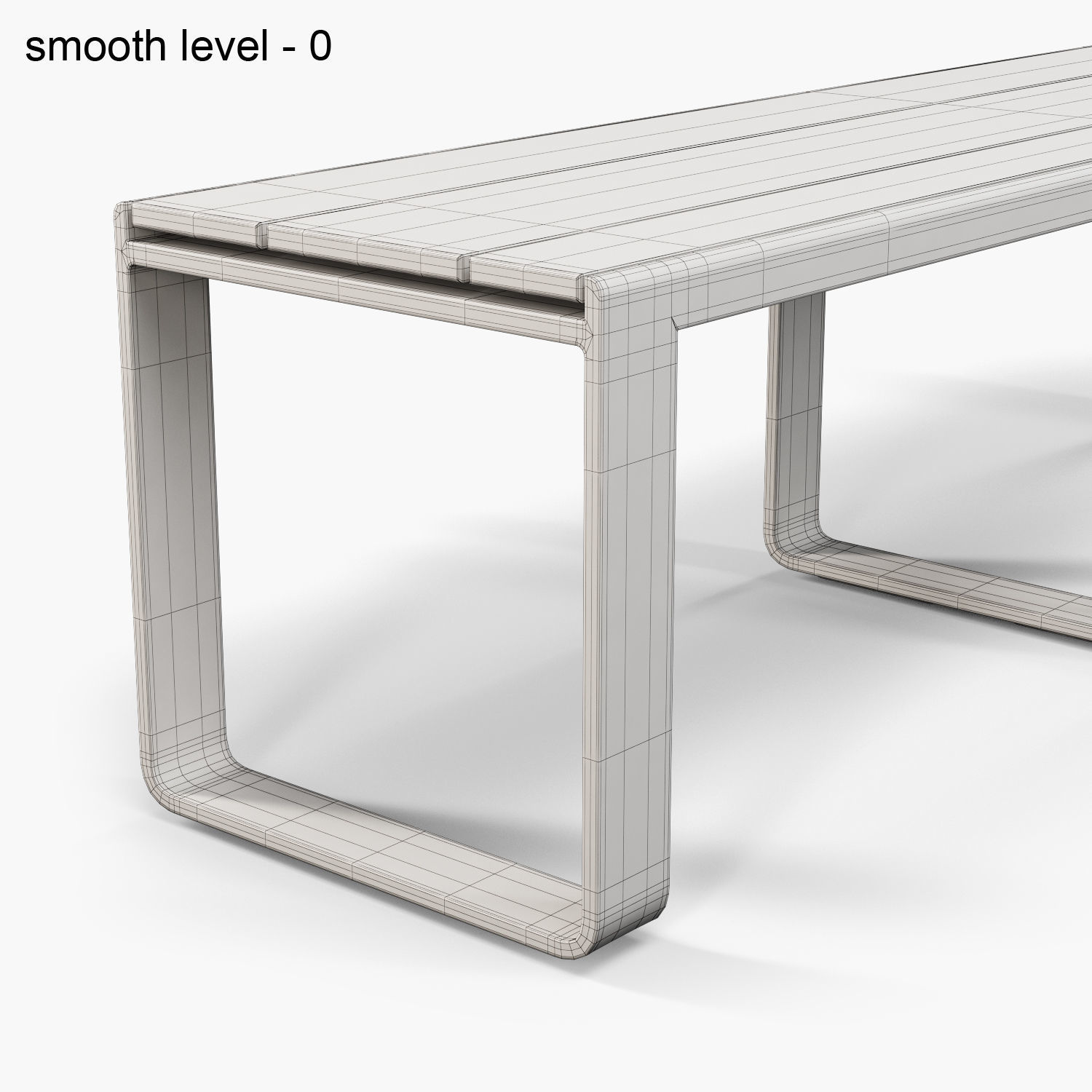 Gandia Blasco Flat bench 3D model_18