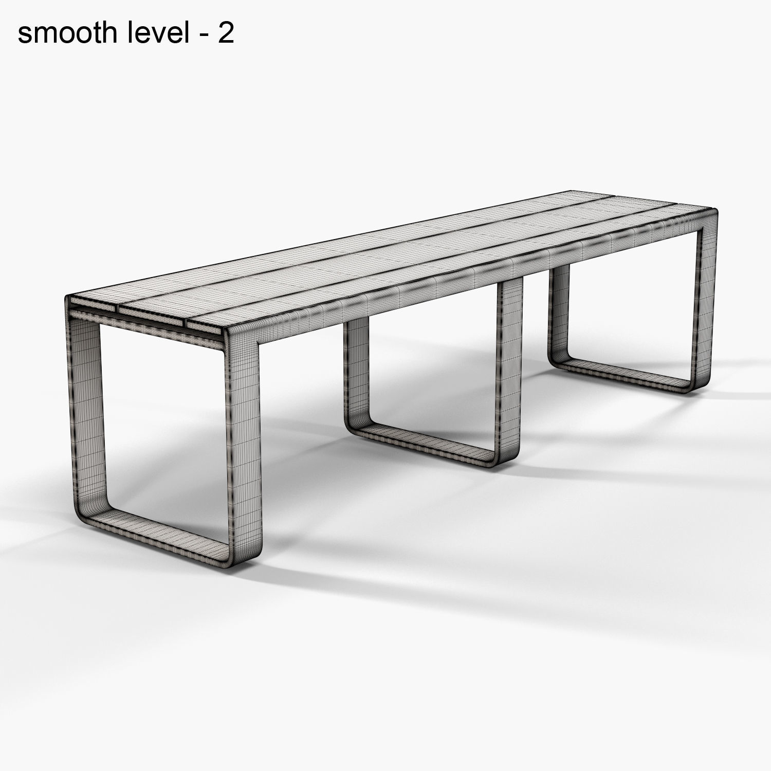 Gandia Blasco Flat bench 3D model_19