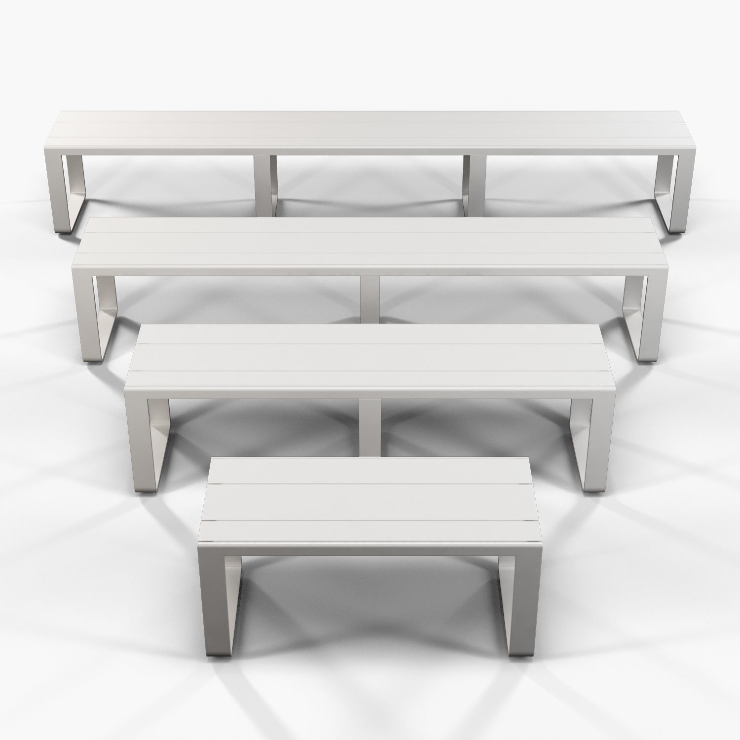 Gandia Blasco Flat bench 3D model_7