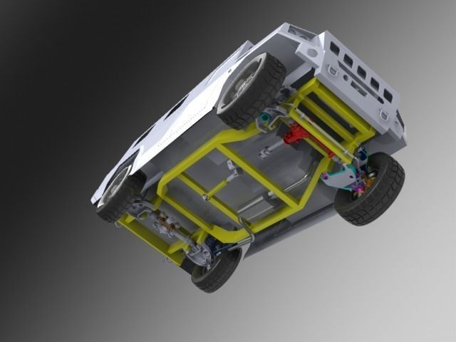 Jeep car Free 3D model