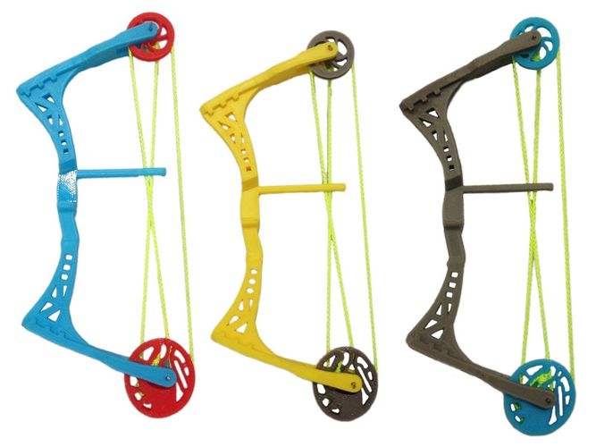Mini Compound Bow and Arrow 3D print model