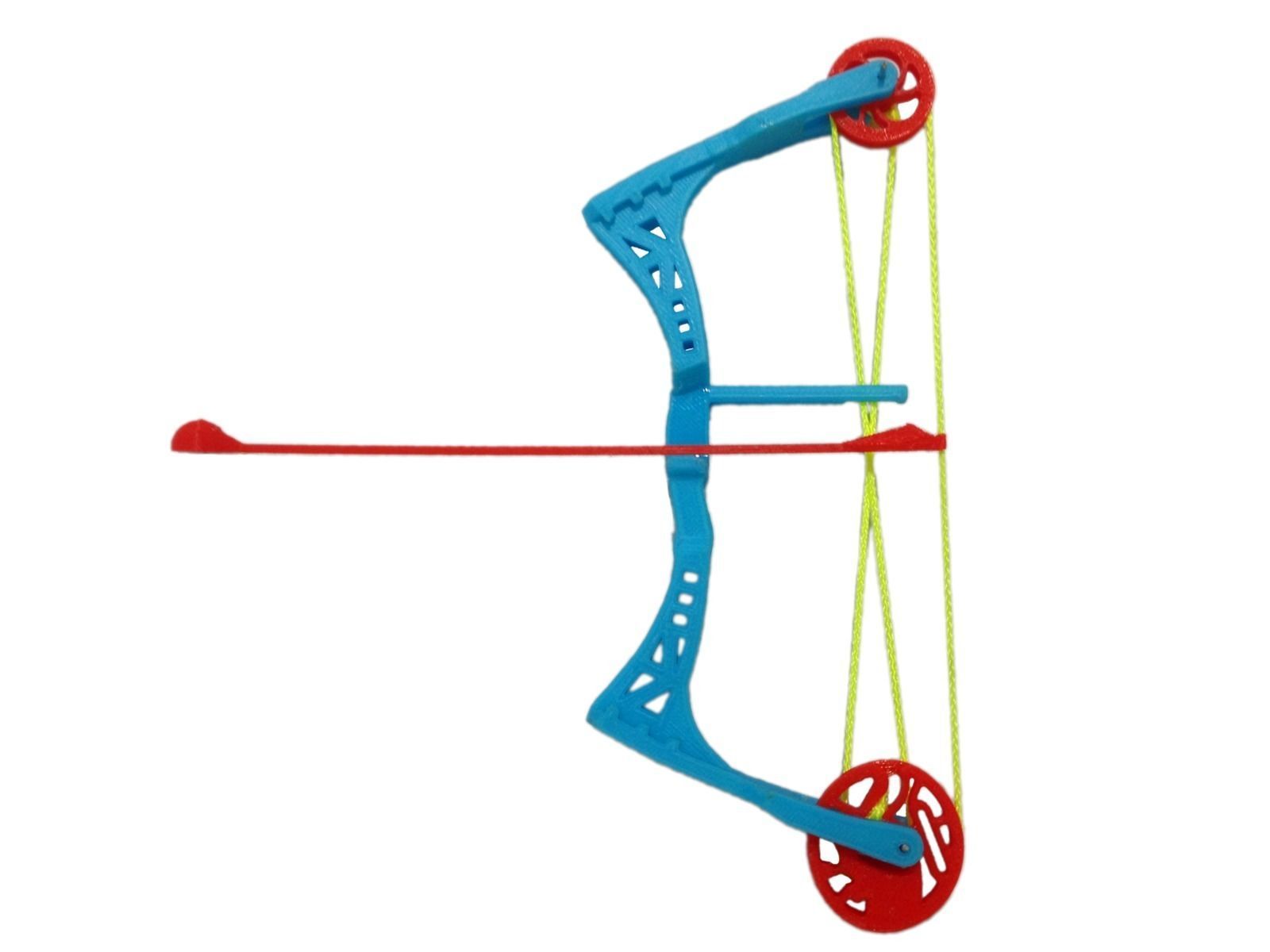 Mini Compound Bow and Arrow 3D print model_1