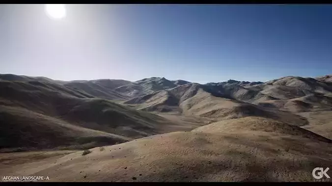 Afghan Landscape - A