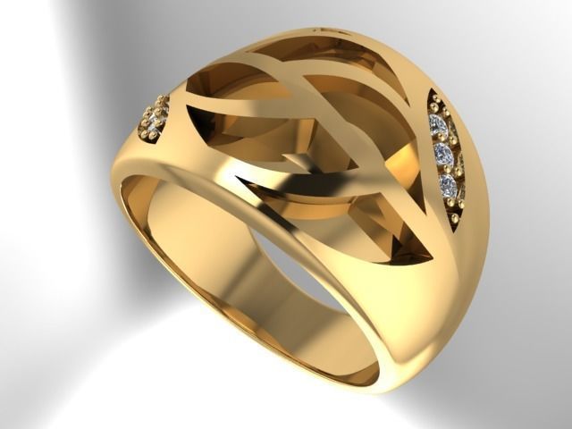 Engagement Ring 3D print model