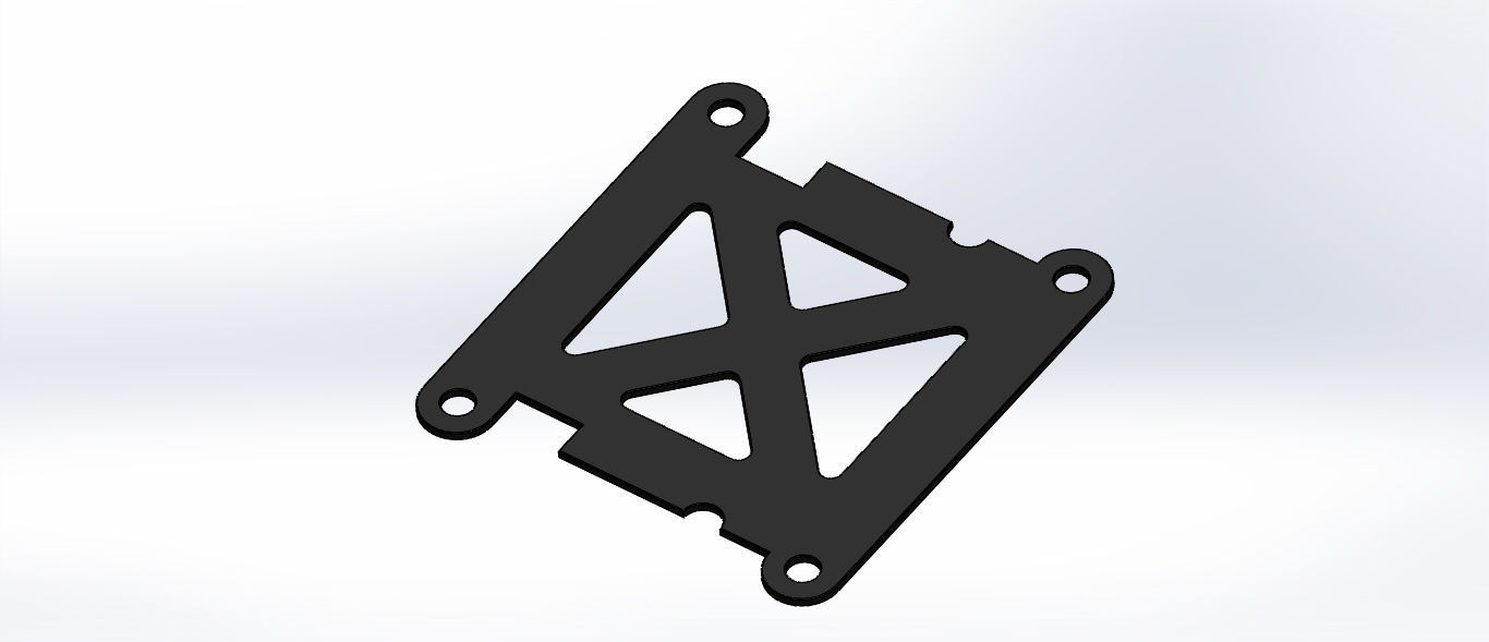 TRAXXAS Front & Rear Skidplate Set (Black