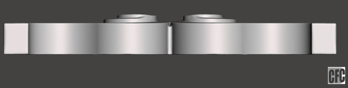 WoodCarving detail - 3d model for CNC - WCCFC0H 3D print model_4