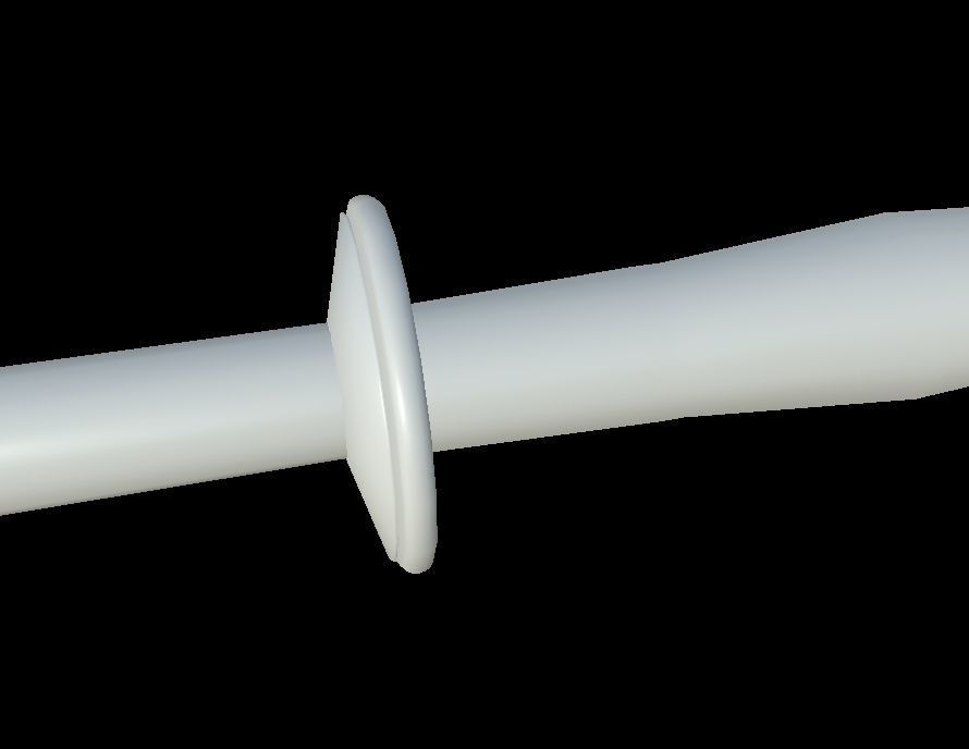 HIE Clean Shinai D180411 Low-poly 3D model_9