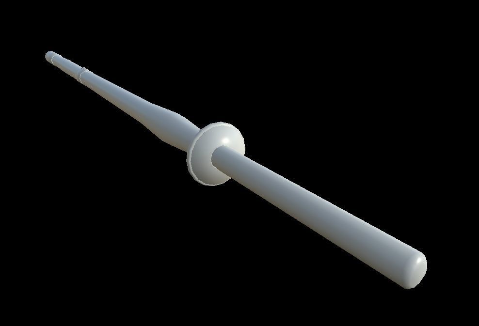 HIE Clean Shinai D180411 Low-poly 3D model_2