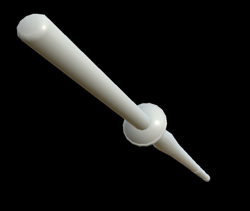 HIE Clean Shinai D180411 Low-poly 3D model_8