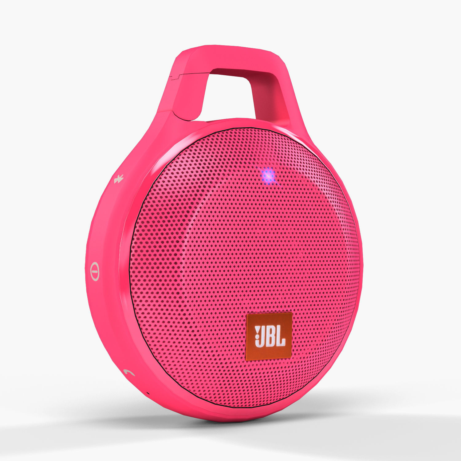 JBL Clip plus portable bluetooth speaker Low-poly 3D model_40