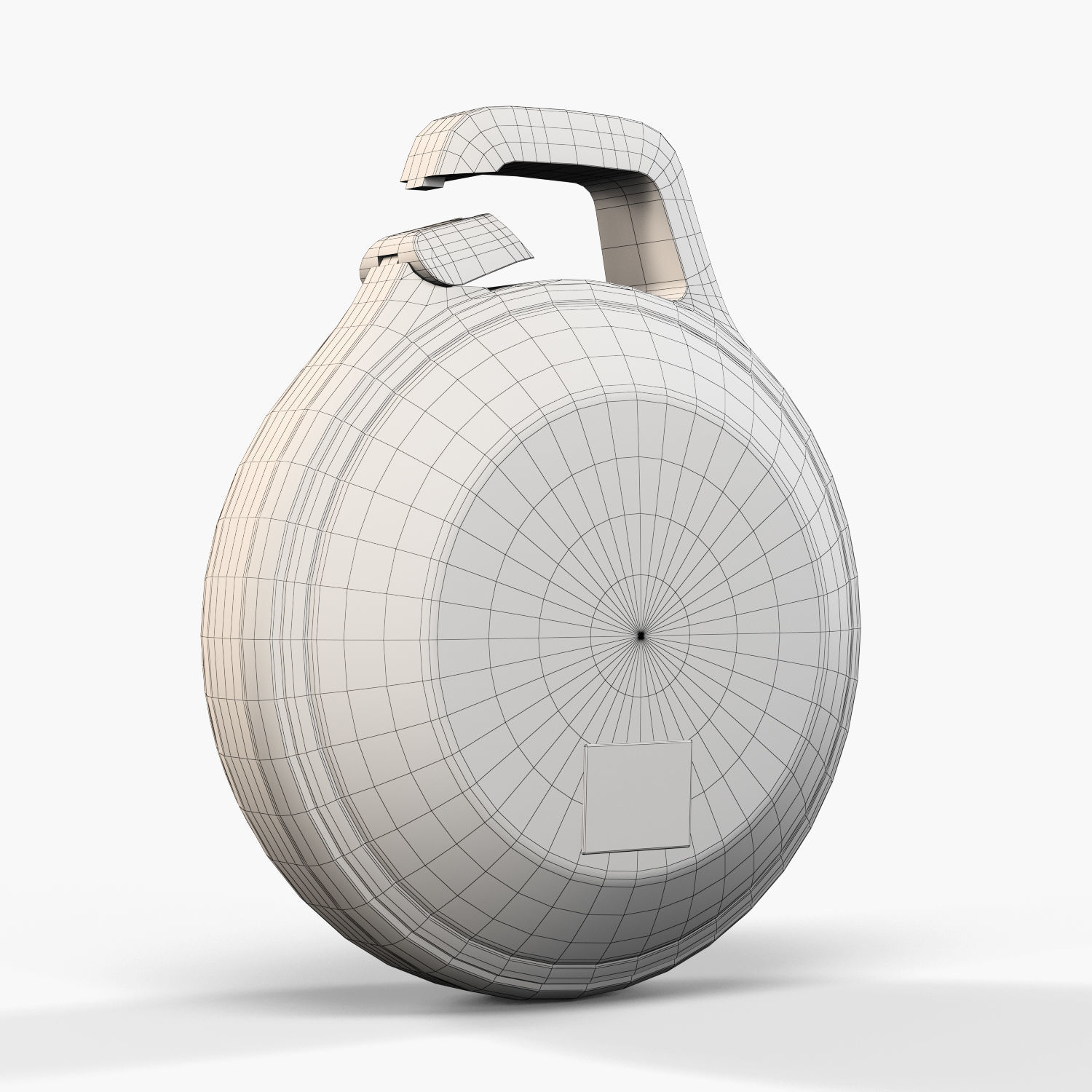 JBL Clip plus portable bluetooth speaker Low-poly 3D model_47