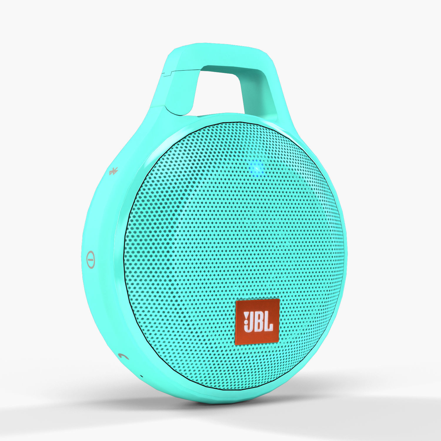 JBL Clip plus portable bluetooth speaker Low-poly 3D model_25