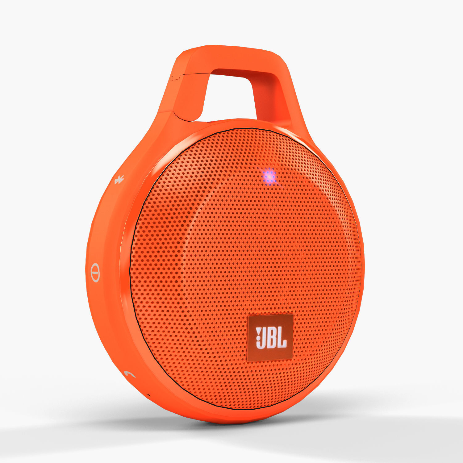 JBL Clip plus portable bluetooth speaker Low-poly 3D model_30