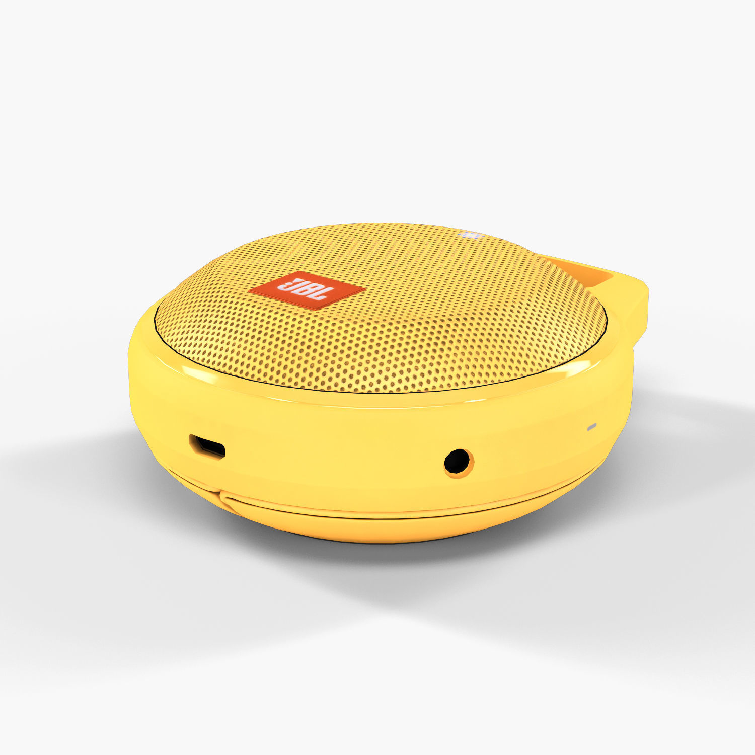 JBL Clip plus portable bluetooth speaker Low-poly 3D model_39