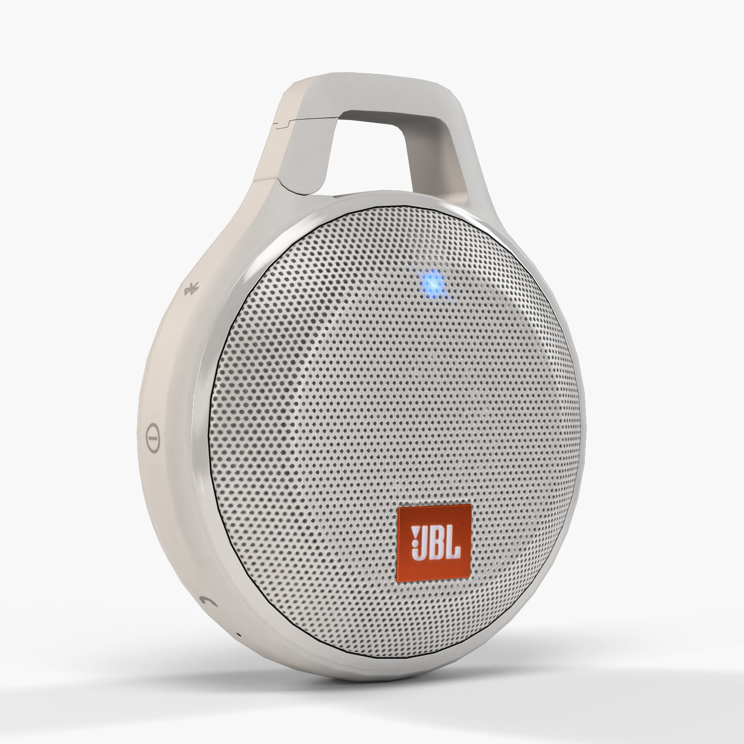 JBL Clip plus portable bluetooth speaker Low-poly 3D model_15