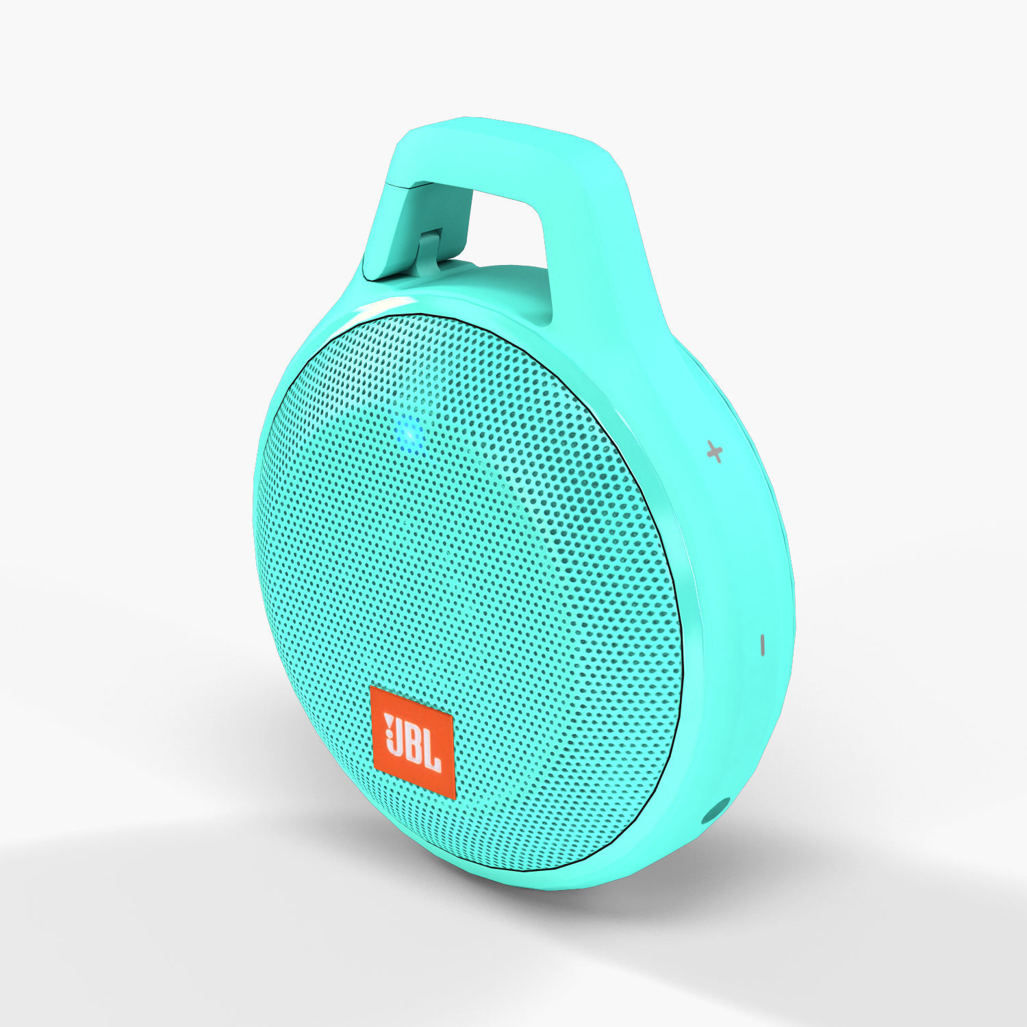 JBL Clip plus portable bluetooth speaker Low-poly 3D model_26